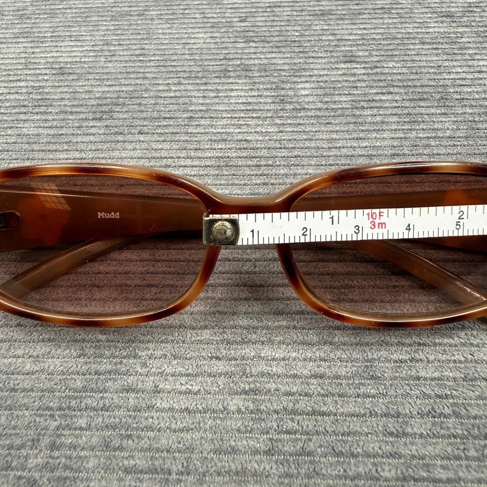 Mudd Vintage Tortoise Shell Flower Sunglasses Bro… - image 11